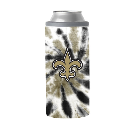 Product Image for New Orleans Saints 12oz Tie Dye Slim Can Coolie