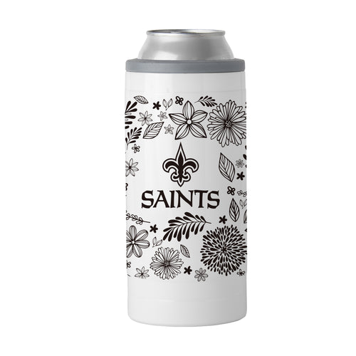 Product Image for New Orleans Saints 12oz Botanical Slim Can Coolie