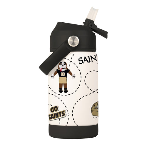 Product Image for New Orleans Saints 12oz Mascot SS Kids Bottle