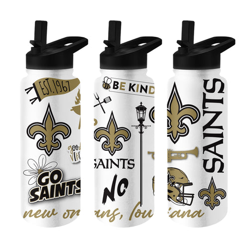 Product Image for New Orleans Saints 34oz Native Quencher Bottle