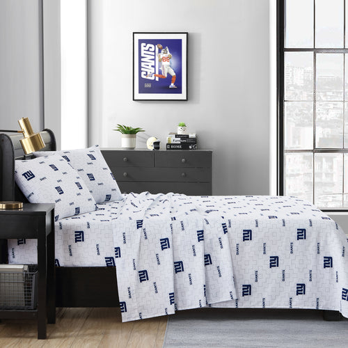 Product Image for New York Giants Scatter Bedding Sheet Set Queen