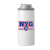 New York Giants Letterman 12 oz Slim Can Coolie
