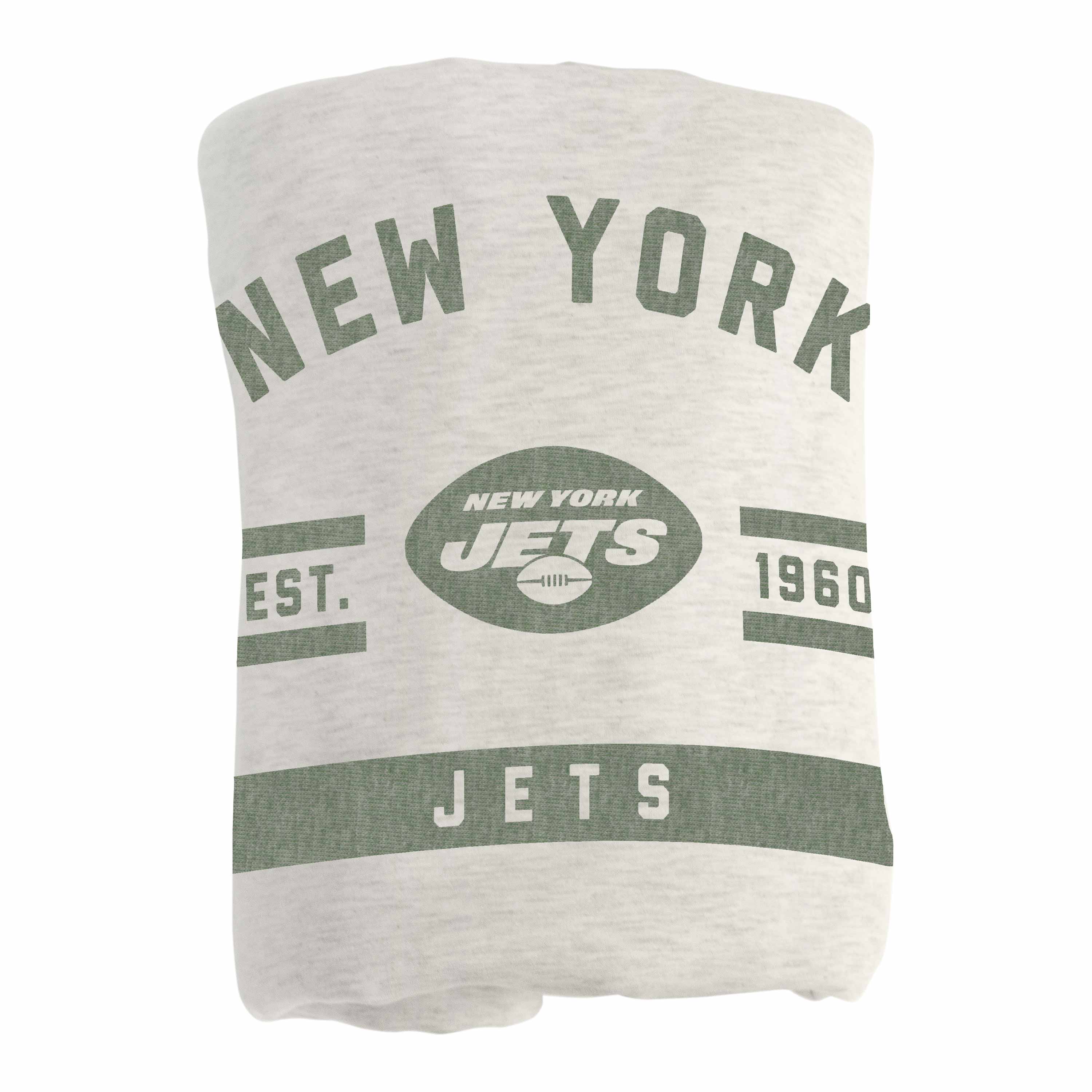 New York Jets Sublimated Sweatshirt Blanket