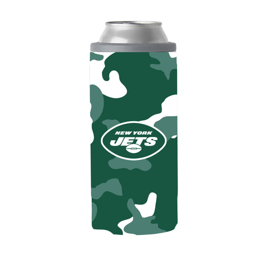 Product Image for New York Jets Camo Swagger 12oz Slim Can Coolie