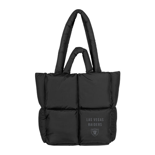 Product Image for Las Vegas Raiders Black Puff Tote