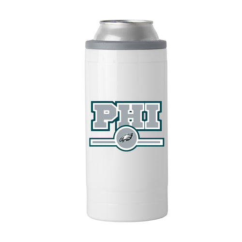 Product Image for Philadelphia Eagles Letterman 12 oz Slim Can Coolie