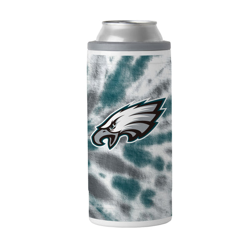 Product Image for Philadelphia Eagles 12oz Tie Dye Slim Can Coolie