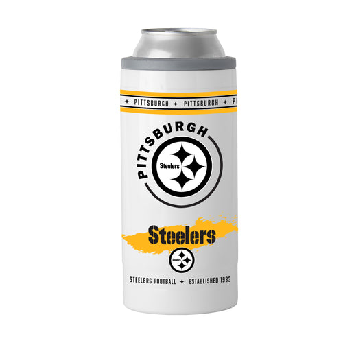 Product Image for Pittsburgh Steelers 12oz 1C Slim Can Coolie