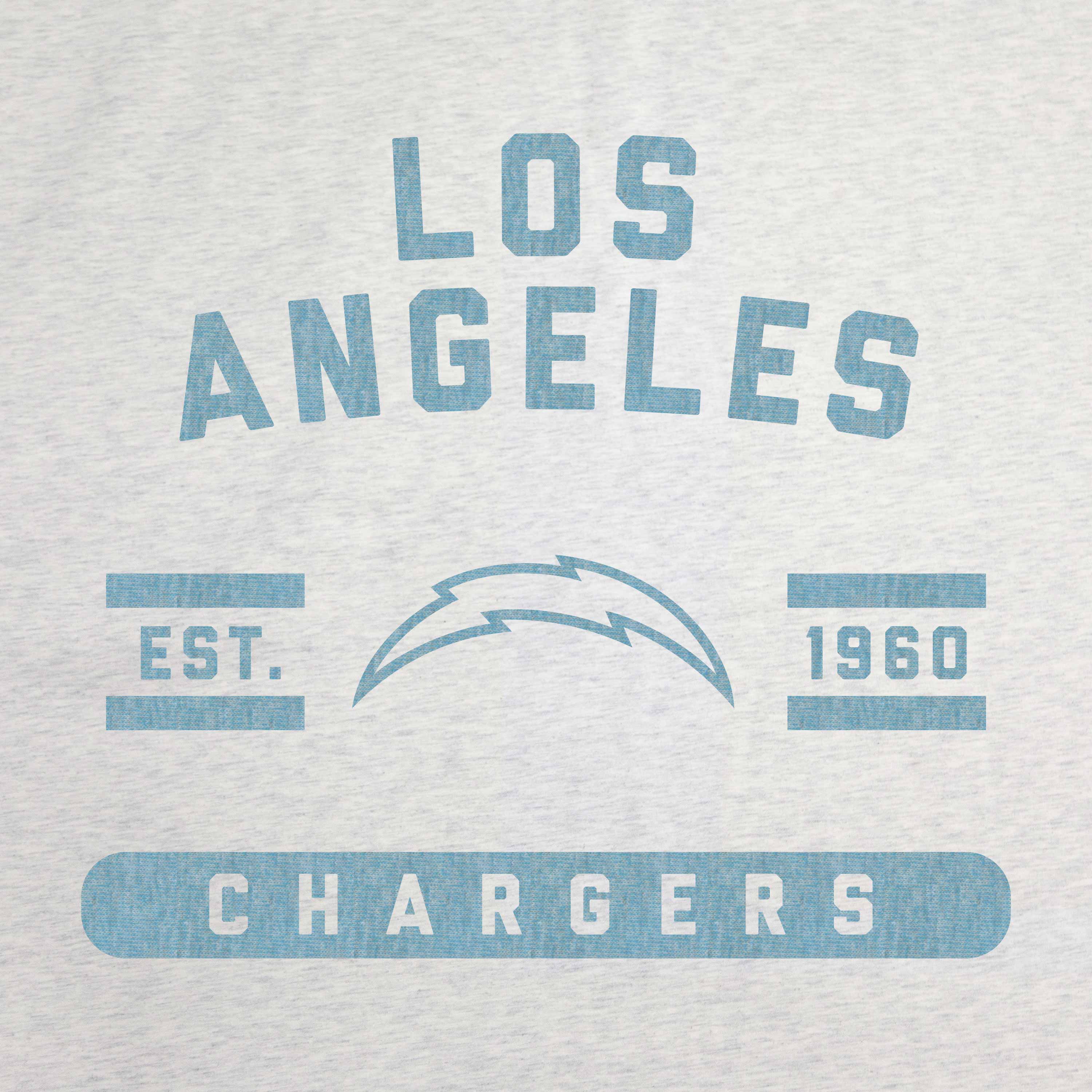 Los Angeles Chargers Sublimated Sweatshirt Blanket