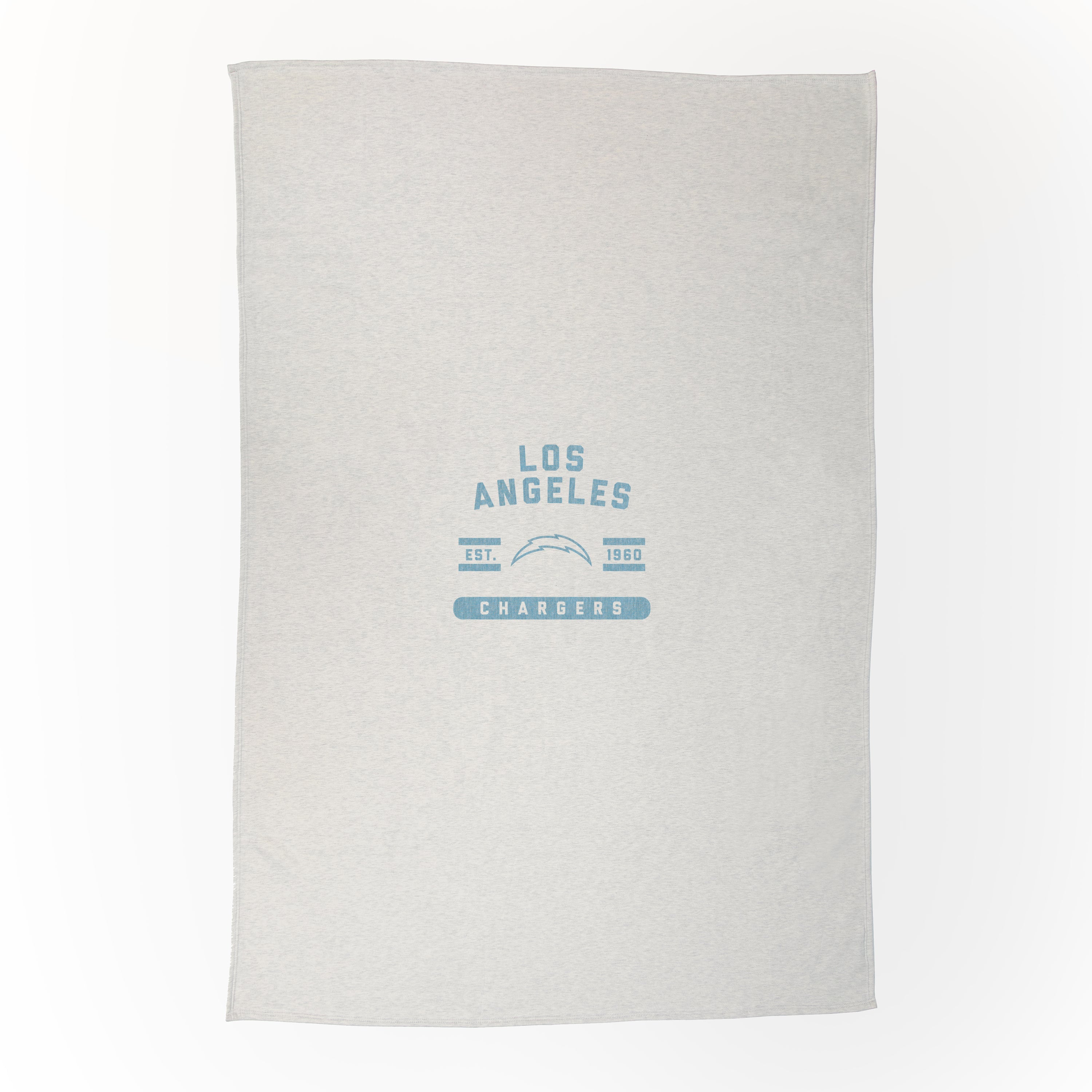 Los Angeles Chargers Sublimated Sweatshirt Blanket