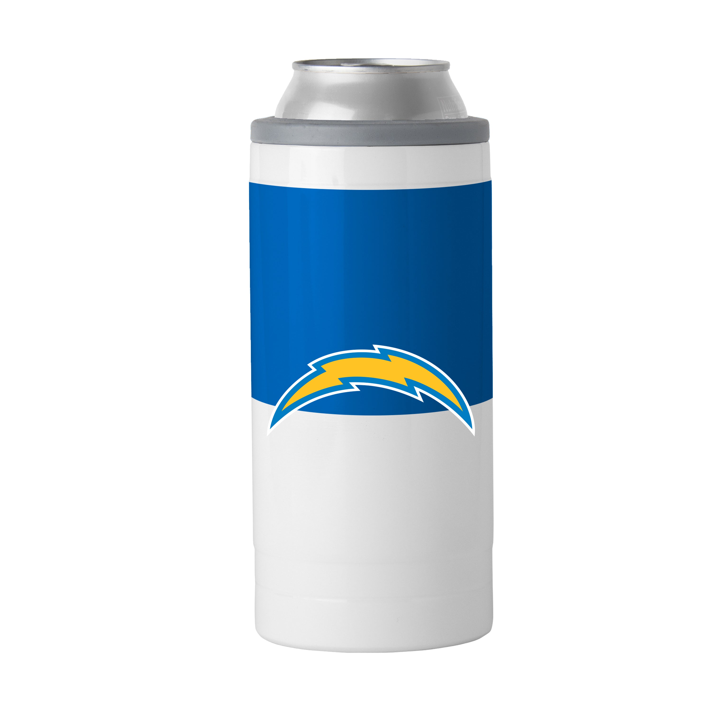 LA Chargers 12oz Colorblock Slim Can Coolie