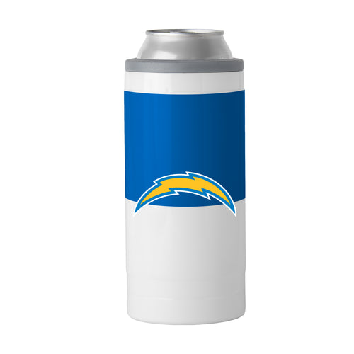 Product Image for LA Chargers 12oz Colorblock Slim Can Coolie