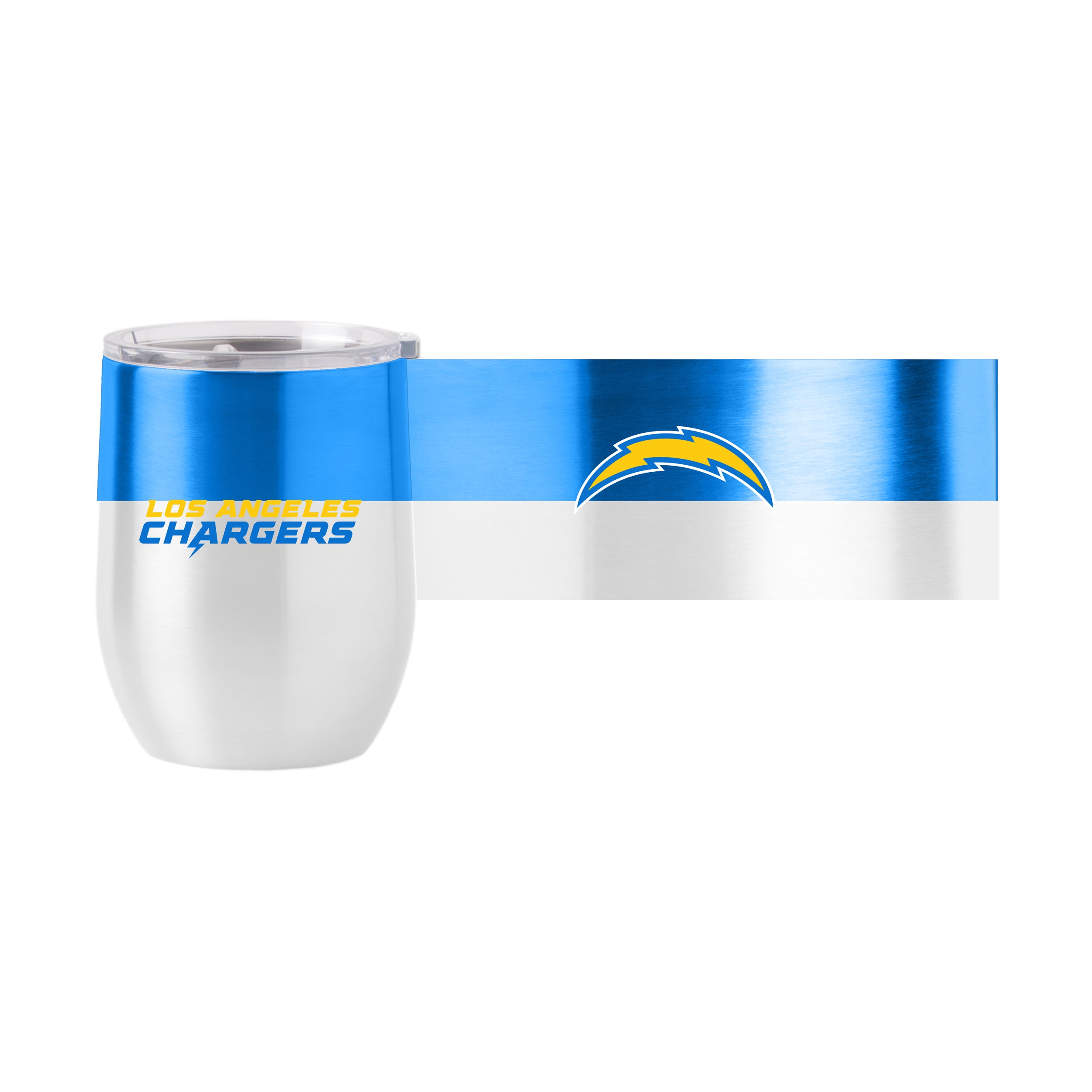 Los Angeles Chargers 16 oz. Colorblock Stainless Curved Beverage Tumbler