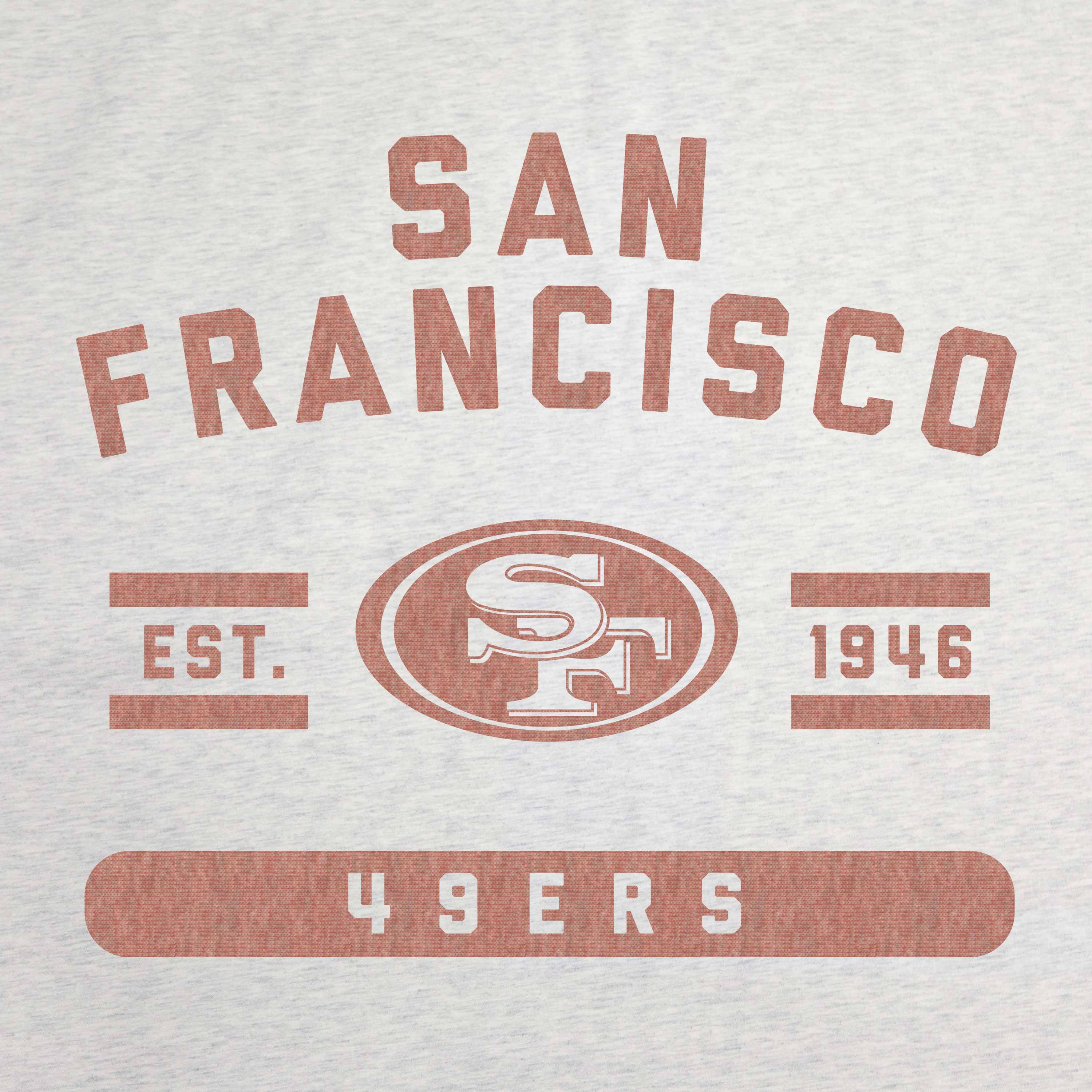 San Francisco 49ers Sublimated Sweatshirt Blanket