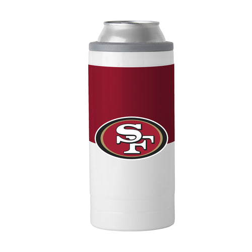 Product Image for San Francisco 49ers 12oz Colorblock Slim Can Coolie