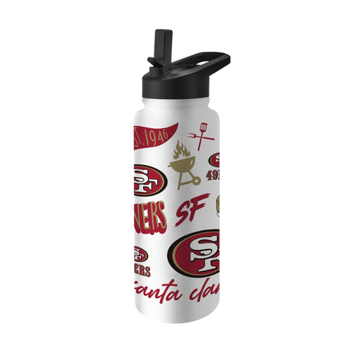 Product Image for San Francisco 49ers 34oz Native Quencher Bottle