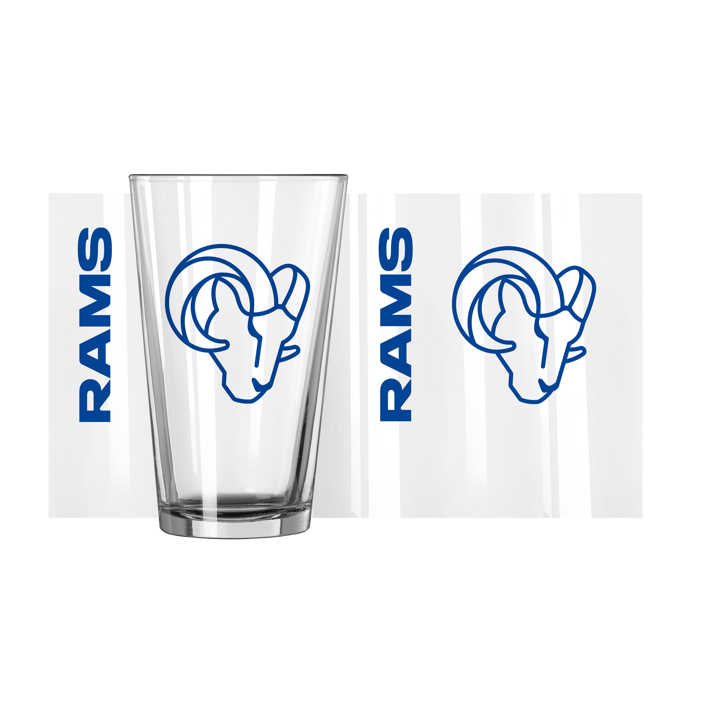 Los Angeles Rams 16 oz. Gameday Pint Glass