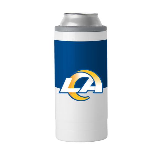 Product Image for LA Rams 12oz Colorblock Slim Can Coolie