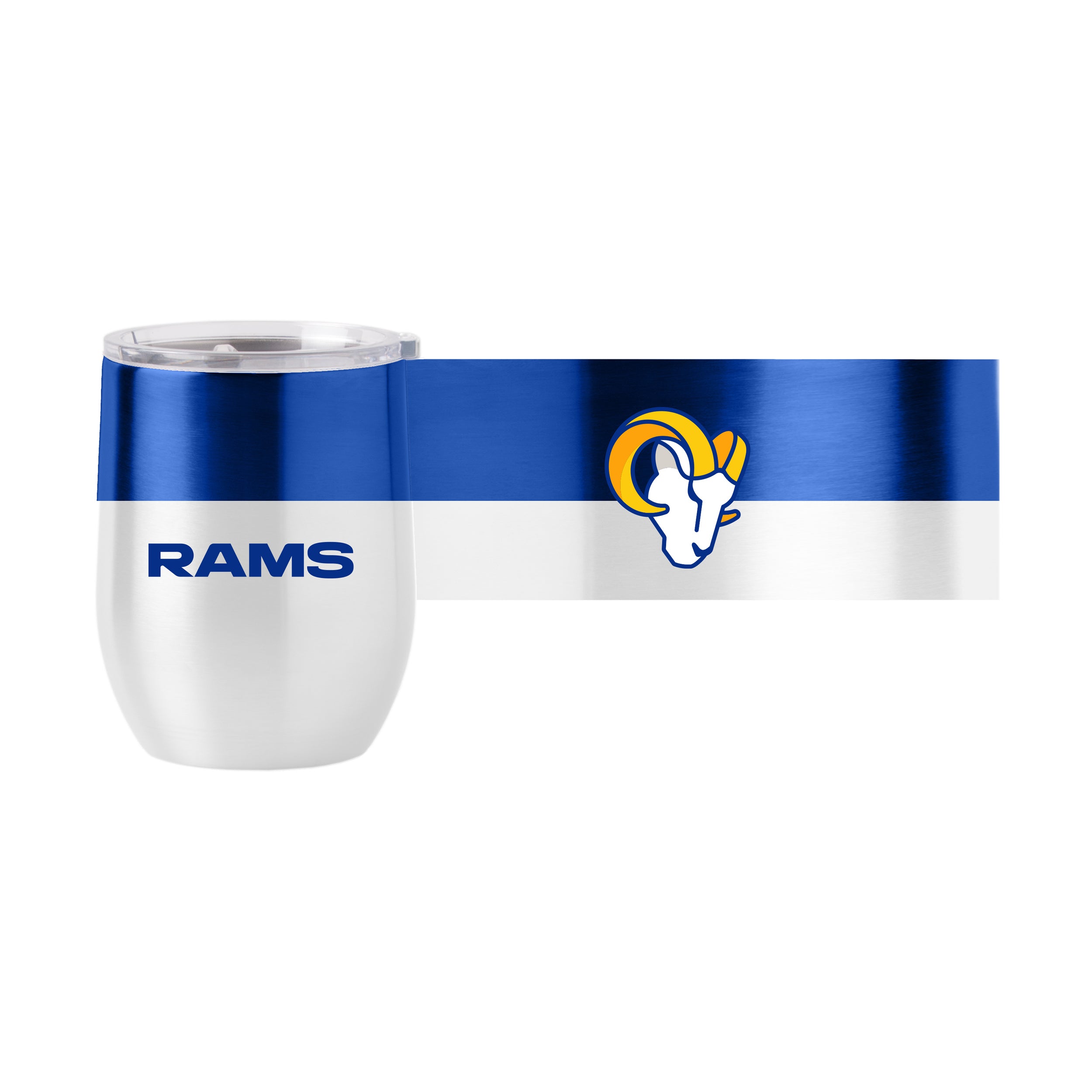 Los Angeles Rams 16 oz. Colorblock Stainless Curved Beverage Tumbler