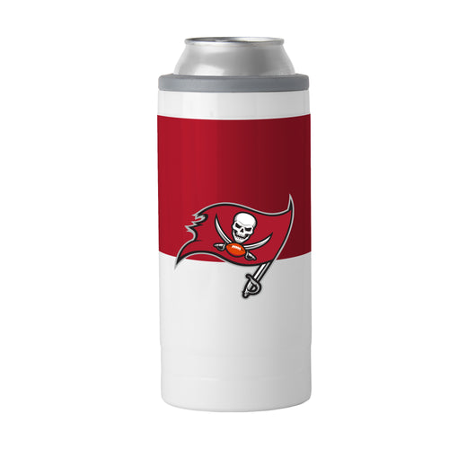Product Image for Tampa Bay Buccaneers 12oz Colorblock Slim Can Coolie
