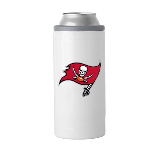 Product Image for Tampa Bay Buccaneers Letterman 12 oz Slim Can Coolie
