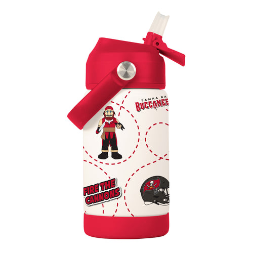 Product Image for Tampa Bay Buccaneers 12oz Mascot SS Kids Bottle