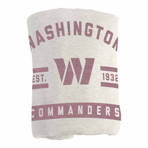 Product Image for Washington Commanders Sublimated Sweatshirt Blanket