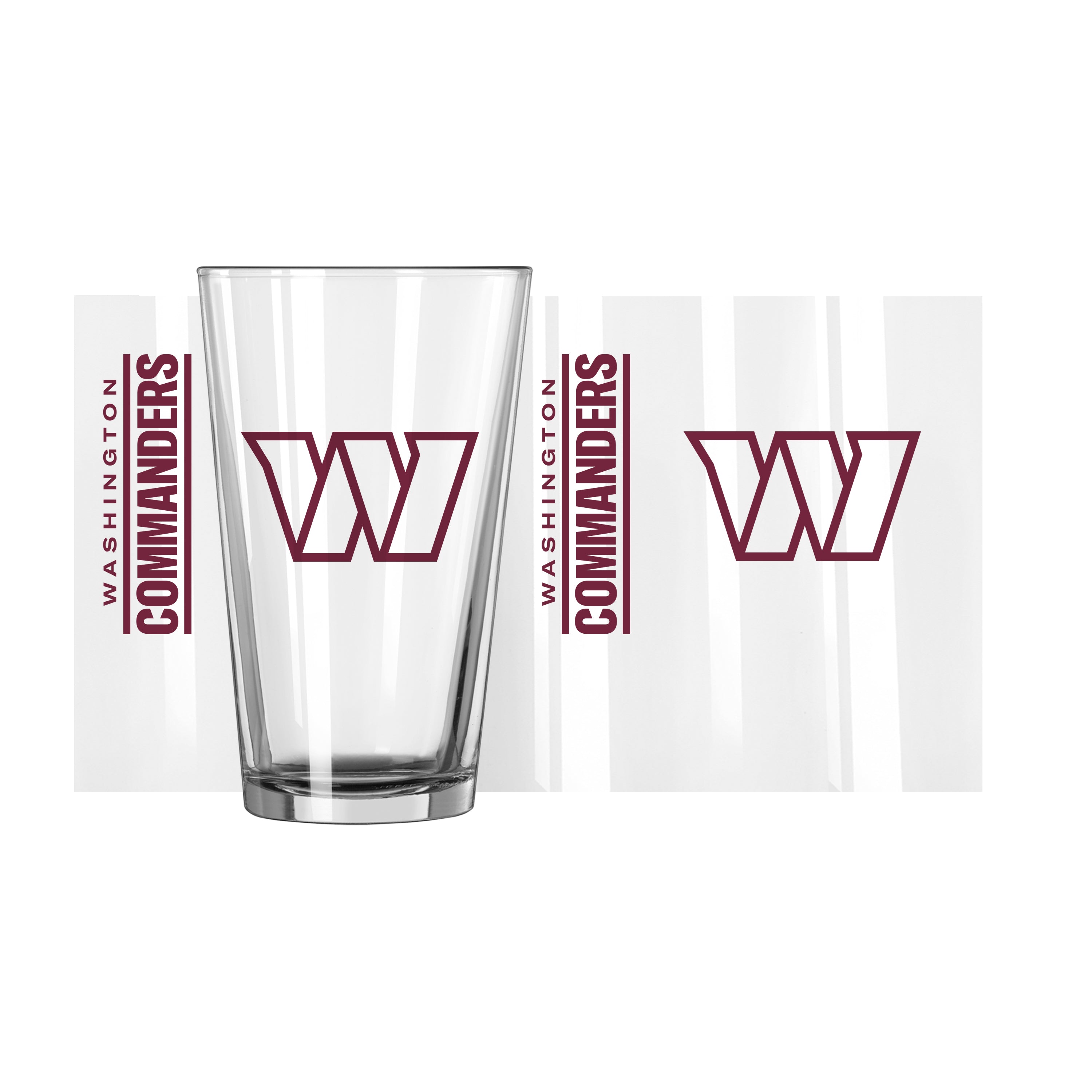 Washington Commanders 16 oz. Gameday Pint Glass