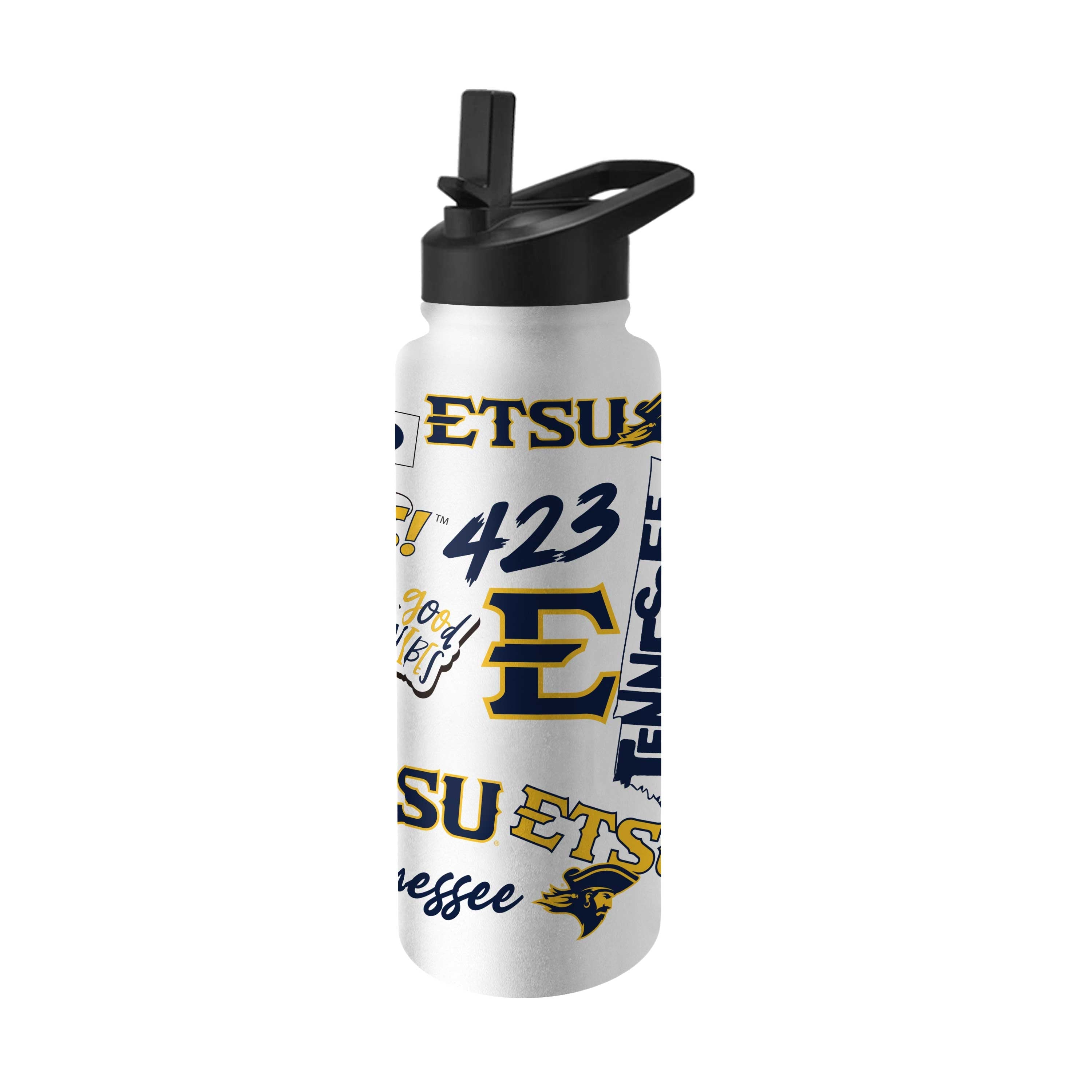 East TN State 34oz Native Quencher Bottle - Logo Brands