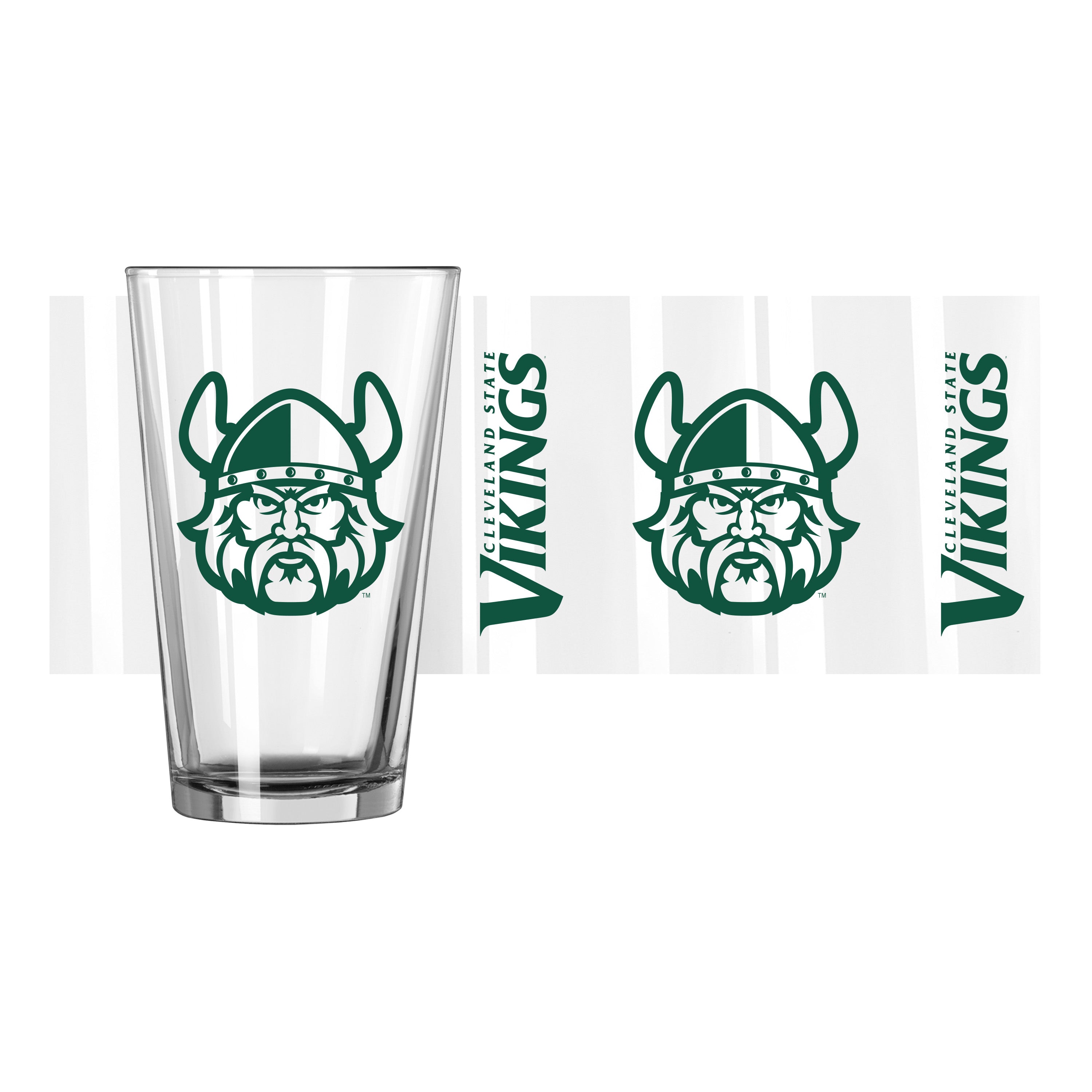 Cleveland State 16oz Gameday Pint Glass