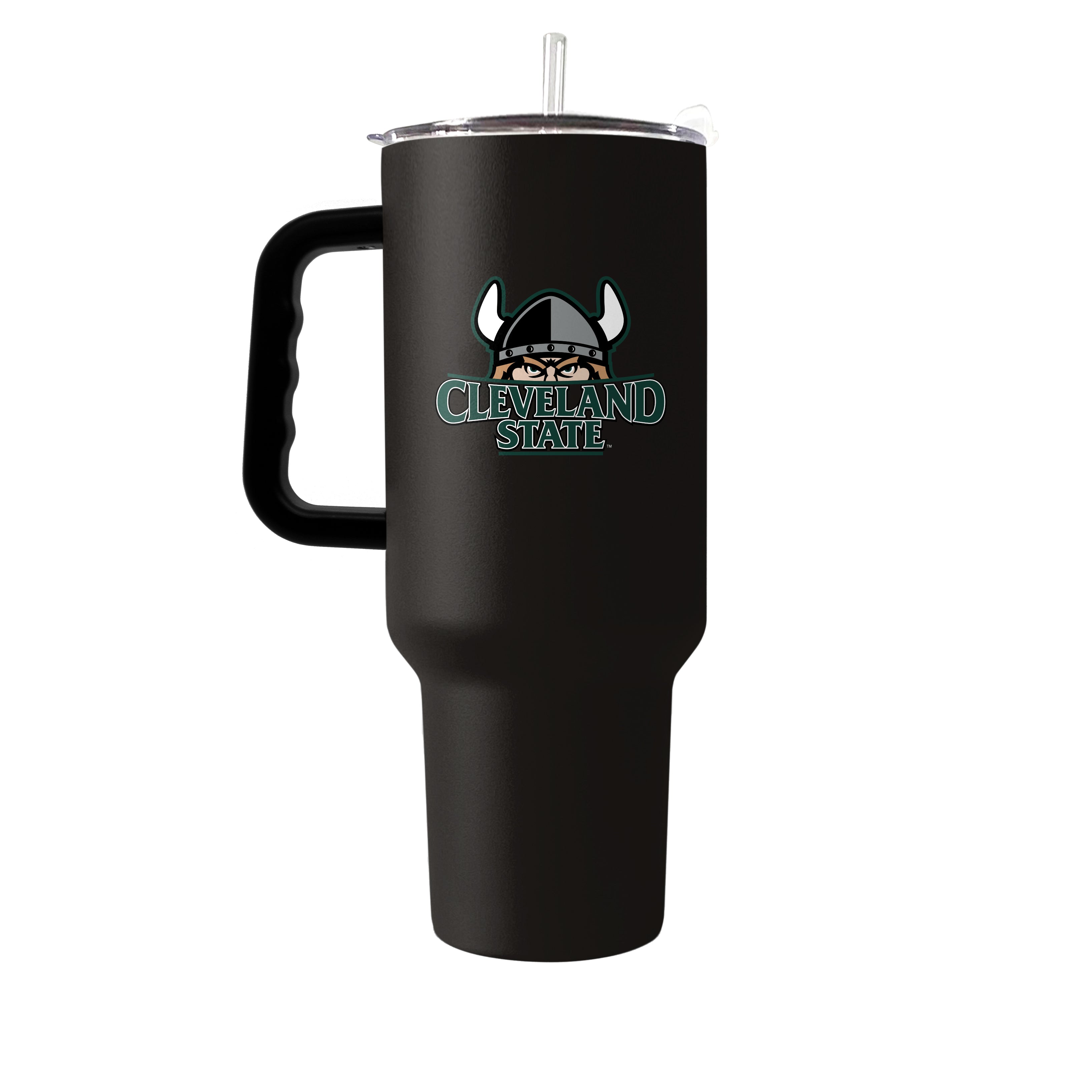 Cleveland State 40oz Flipside Powder Coat Tumbler