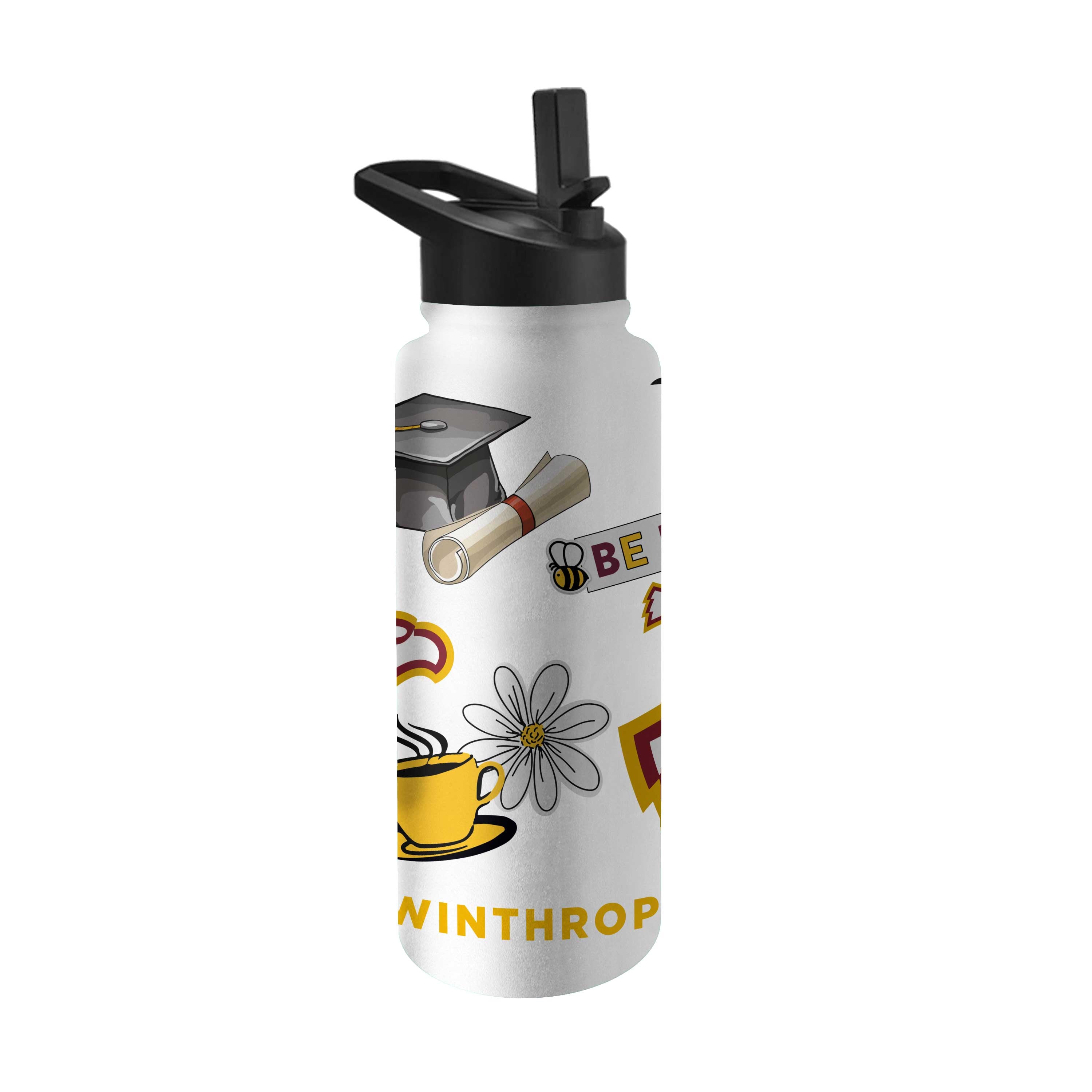 Winthrop 34oz Native Quencher Bottle - Logo Brands