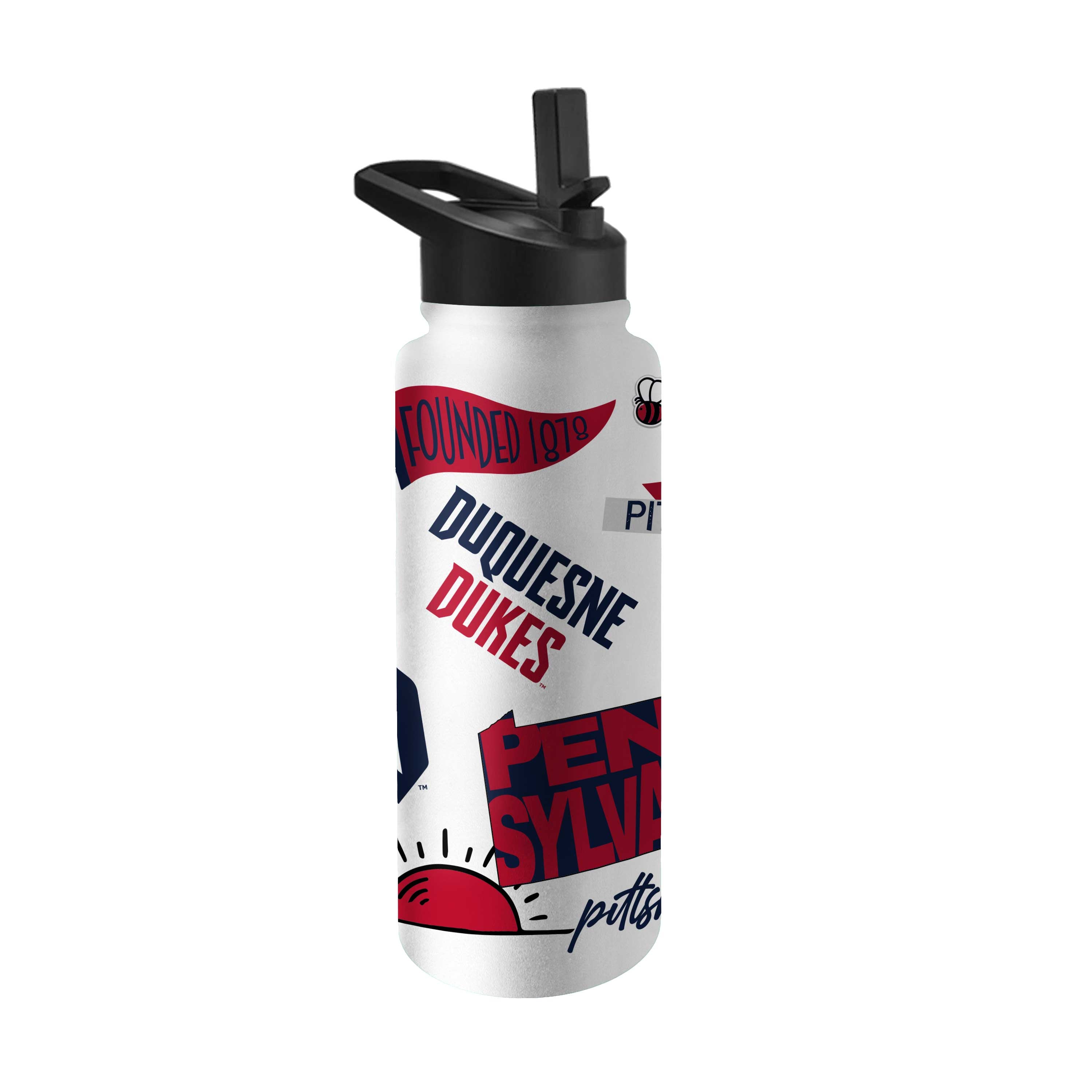 Duquesne 34oz Native Quencher Bottle - Logo Brands