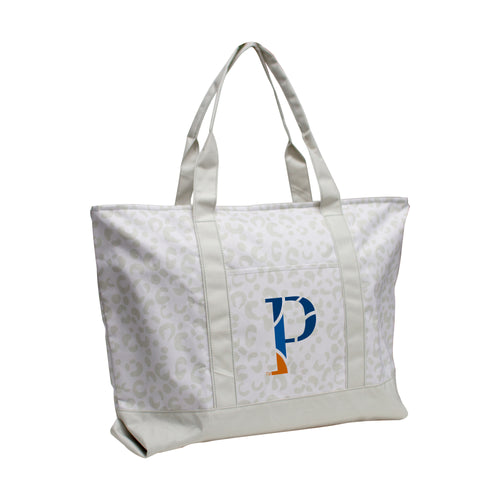 Product Image for Wisconsin - Platteville Leopard Pattern Tote