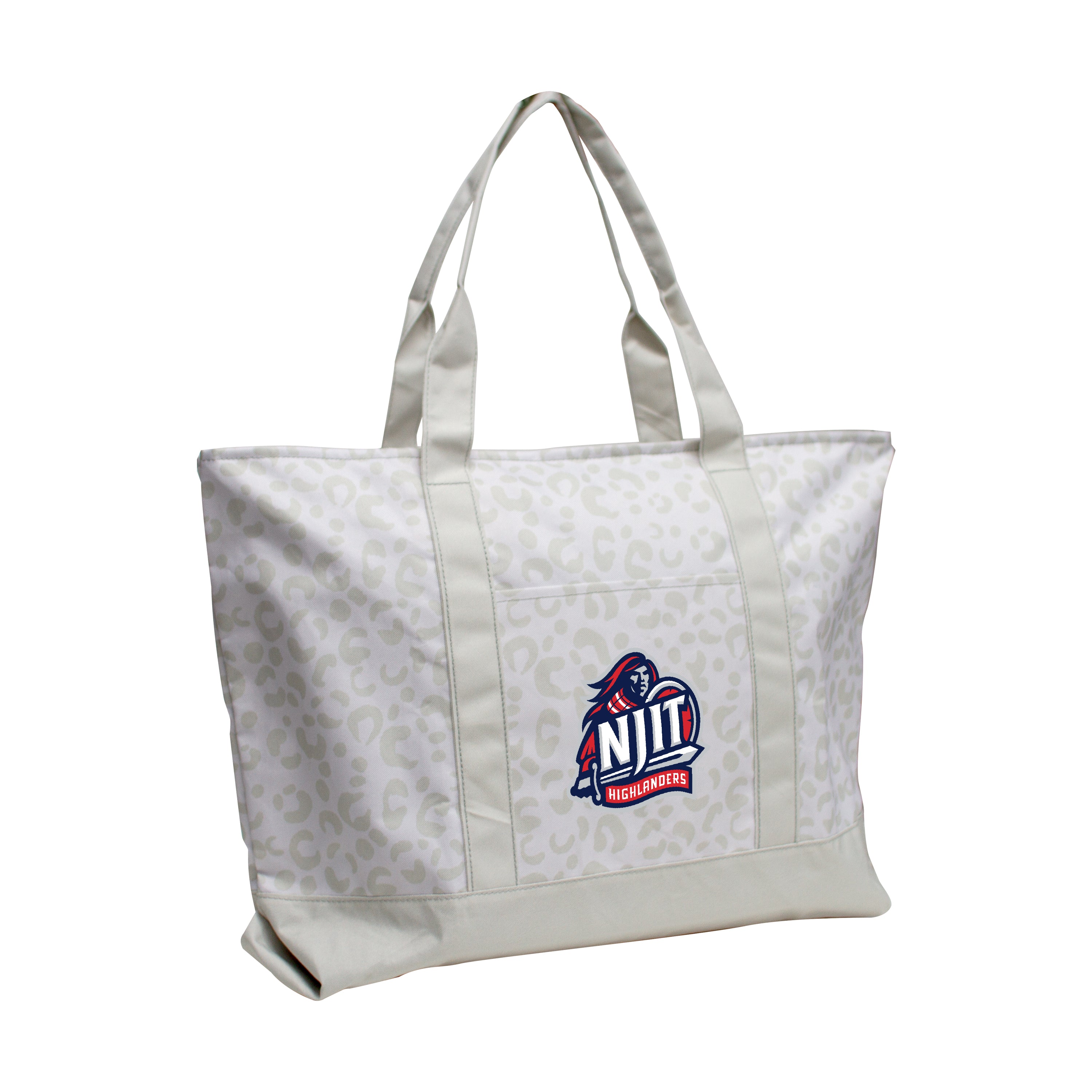 New Jersey Tech Leopard Pattern Tote