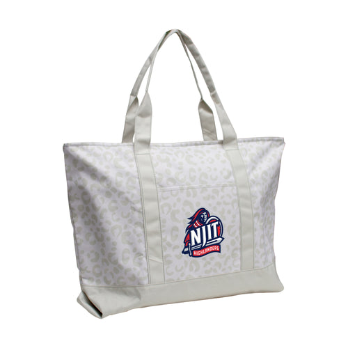 Product Image for New Jersey Tech Leopard Pattern Tote