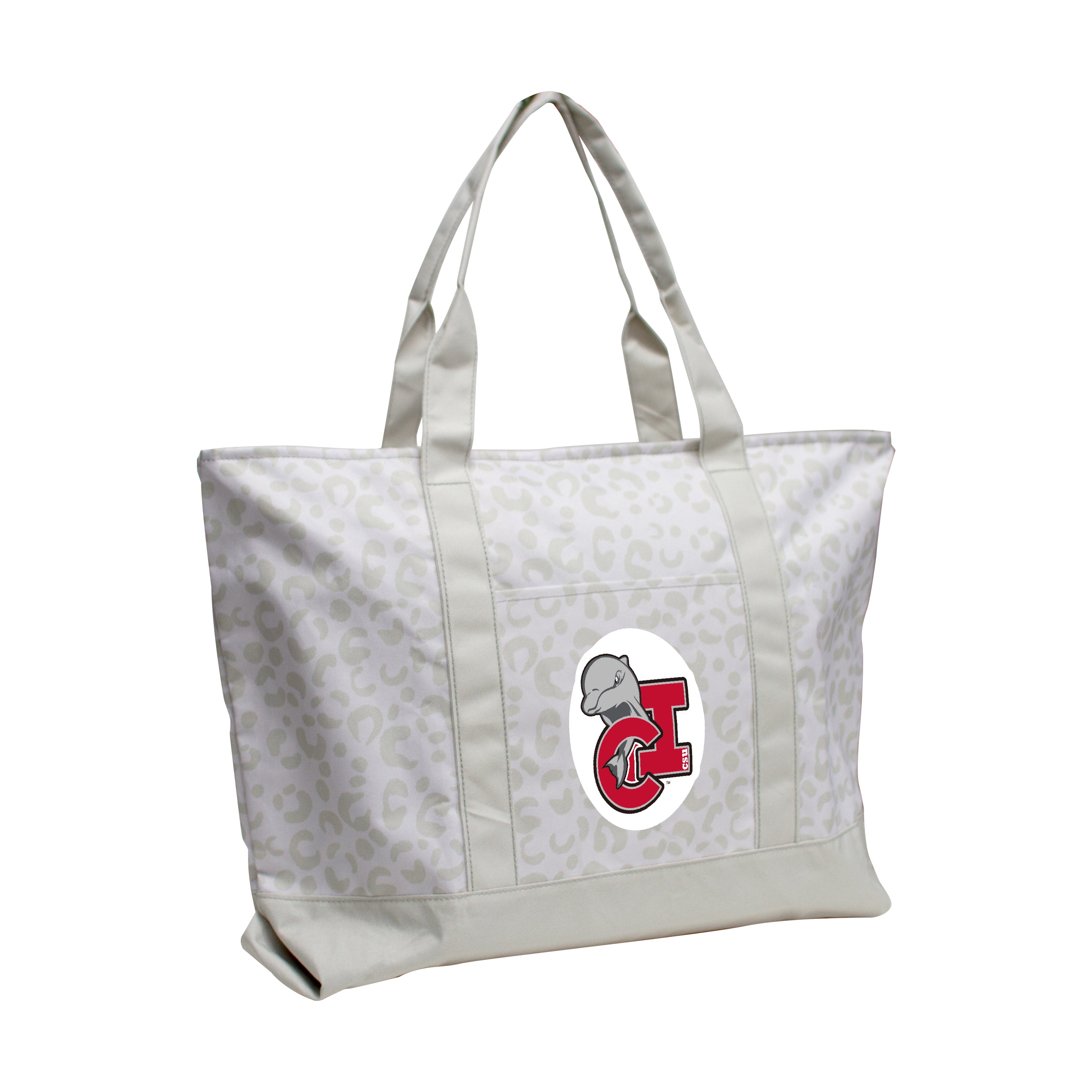 Cal State Channel Island Leopard Pattern Tote