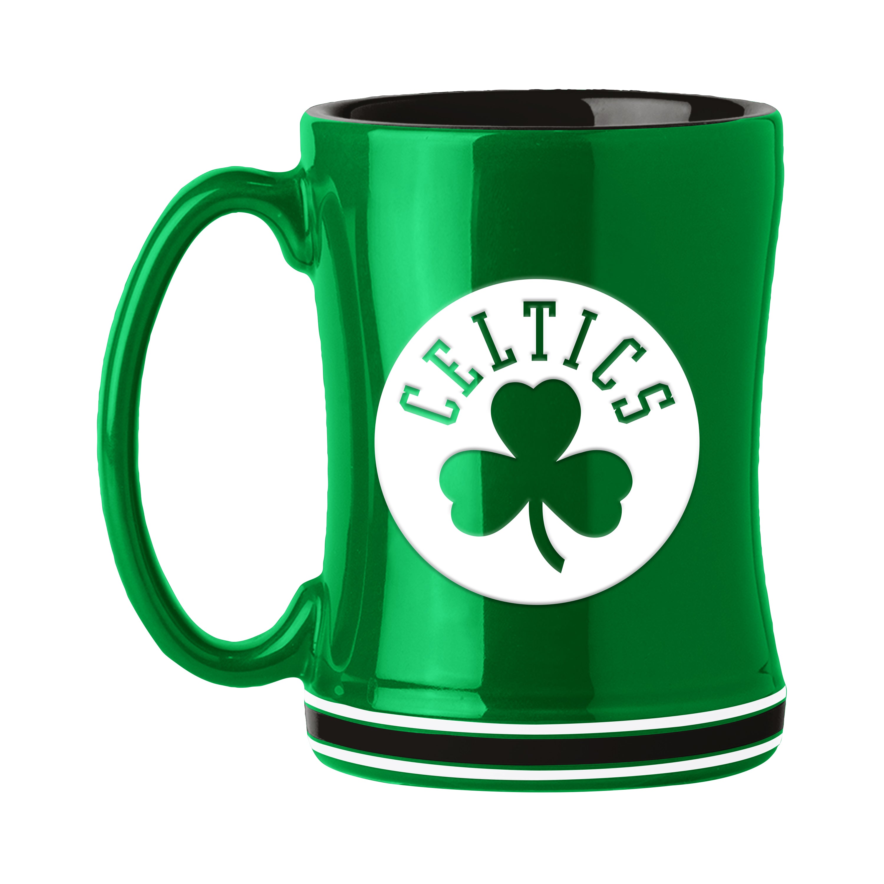 Boston Celtics 14 oz. Relief Mug