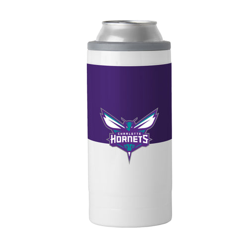 Product Image for Charlotte Hornets 12oz Colorblock Slim Can Coolie