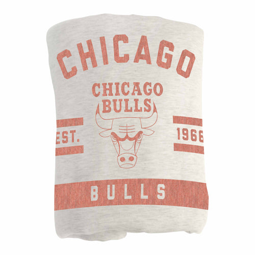 Product Image for Chicago Bulls Sublimated Sweatshirt Blanket