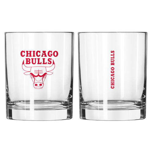 Product Image for Chicago Bulls 14oz Gameday Rocks Glass