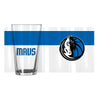 Dallas Mavericks 16oz Colorblock Pint Glass