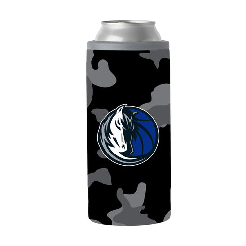 Product Image for Dallas Mavericks Black Camo 12oz Slim Can Coolie