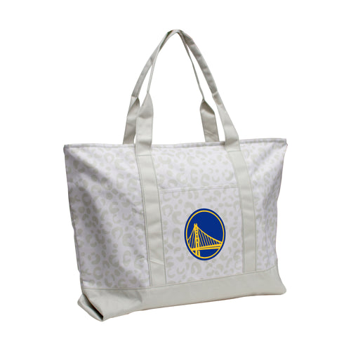 Product Image for Golden State Warriors Leopard Pattern Tote