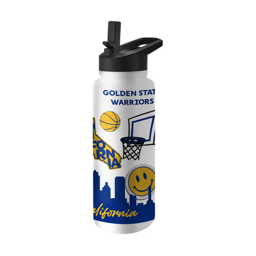 Product Image for Golden State Warriors Native 34oz Quencher Bottle