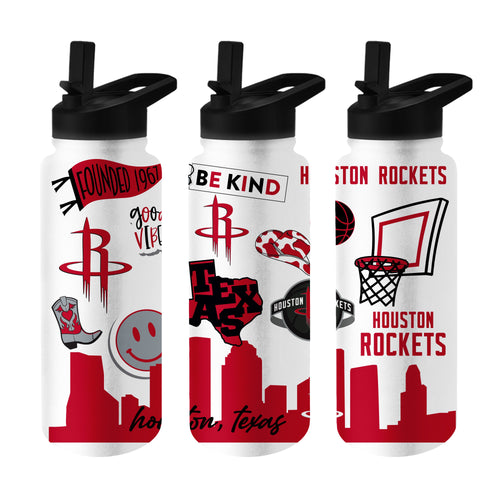 Product Image for Houston Rockets 34oz Native Quencher Bottle