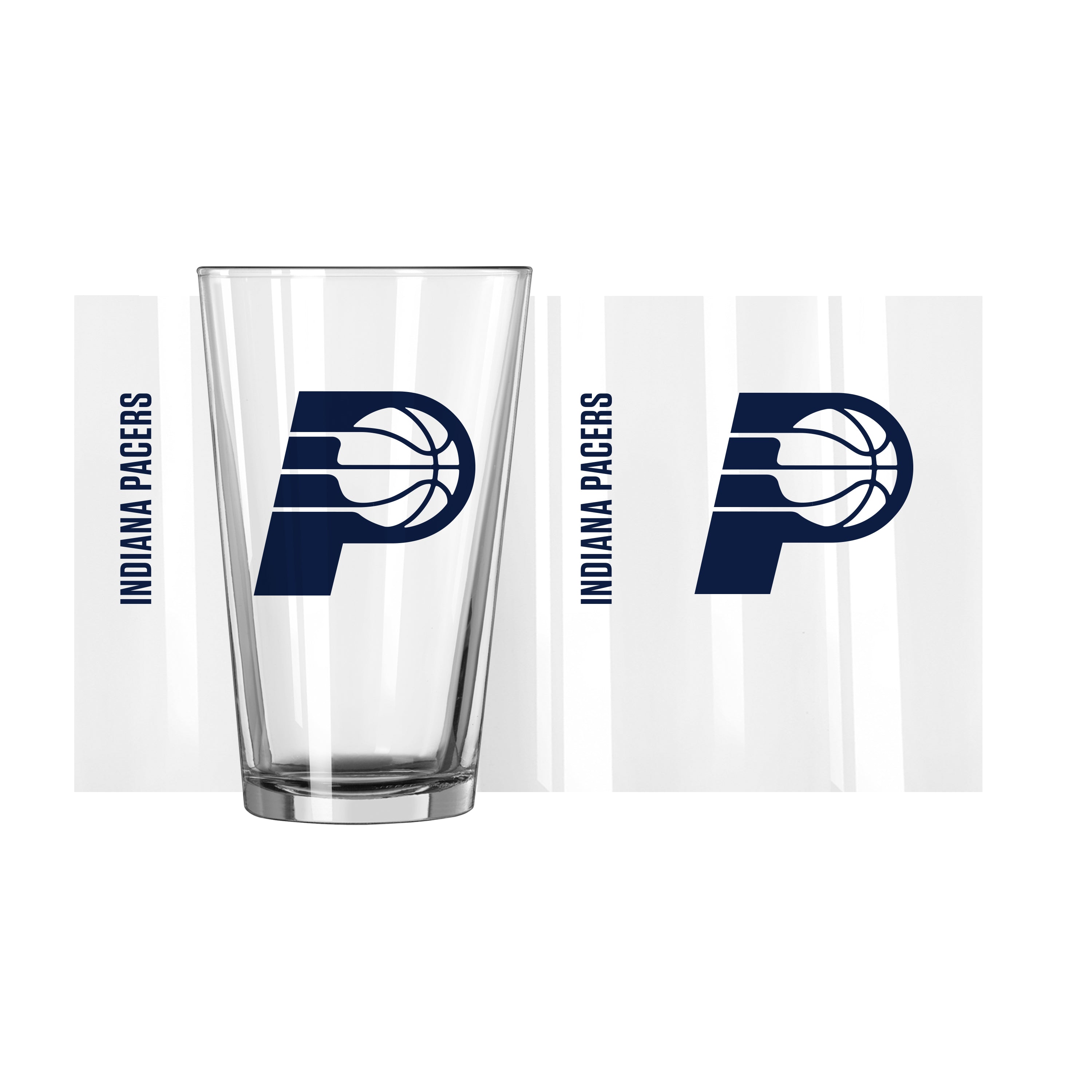 Indiana Pacers 16oz Gameday Pint Glass - Logo Brands