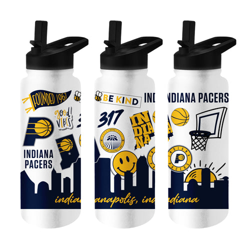 Product Image for Indiana Pacers 34oz Native Quencher Bottle