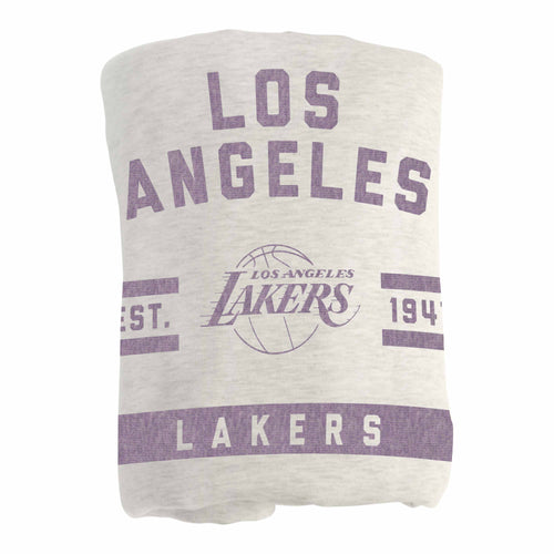 Product Image for Los Angeles Lakers Sublimated Sweatshirt Blanket