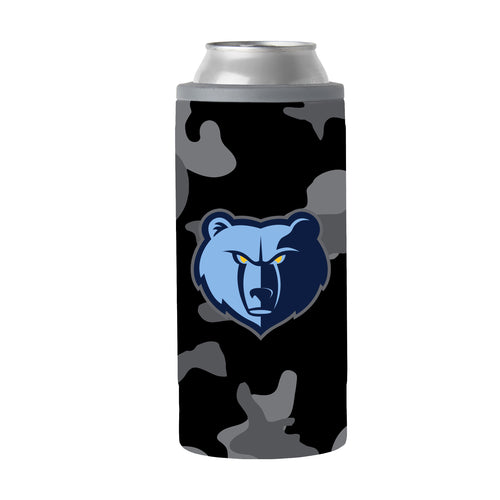 Product Image for Memphis Grizzlies Black Camo 12oz Slim Can Coolie